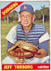 1966 Topps Baseball Cards      257     Jeff Torborg